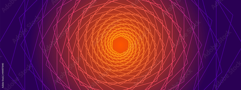 Poster abstract background with geometric lines .