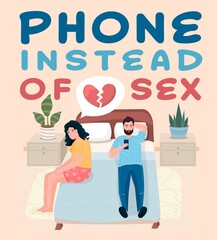 Do you check your phone during sex. Marriage problems
