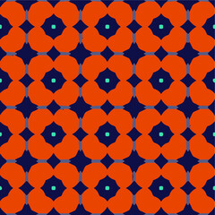  Seamless repeatable abstract pattern background. Perfect for fashion, textile design, cute themed fabric, on wall paper, wrapping paper, fabrics and home decor.