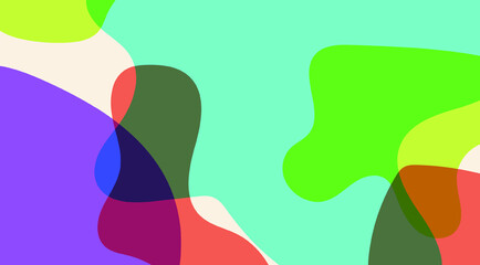 Colorful abstract liquid and fluid background