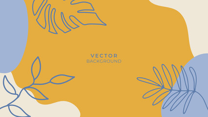 Modern abstract, trendy, universal background templates. Minimalist aesthetic. Boho poster style 