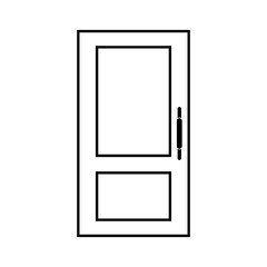 doors icon set vector sign symbol