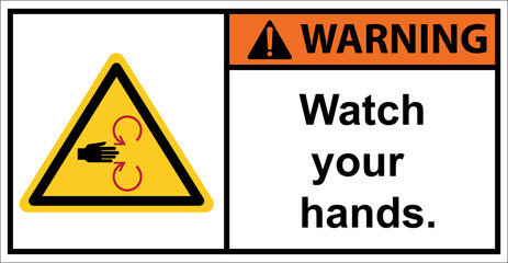 Beware of the danger of spindle rotation.,Warning Sign