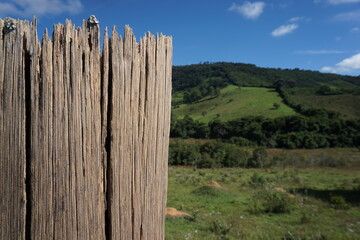 Fence and sky