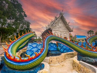 Wat Nong Chap Tao, turtle and dragon temple in Pattaya, Chonburi, Thailand