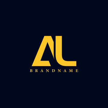 al modern creative alphabet for company letter logo
