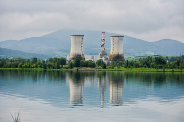 Obraz premium energy power station