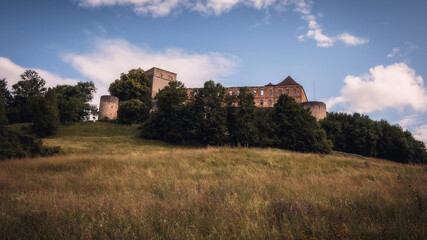 Medieval Castle Giechburg in Franconia, Germany in Bavaria in Summer