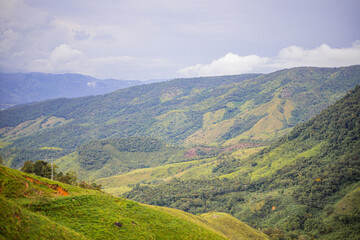 Fototapeta premium Paisaje Panorama de Colombia