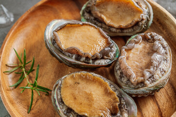 Obraz na płótnie Canvas Fresh seafood abalone from the sea