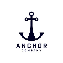 Anchor Logo Design, Marine Retro Emblems