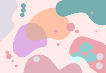 Vector illustration of abstract background with smooth color, perfect for flyer and banner