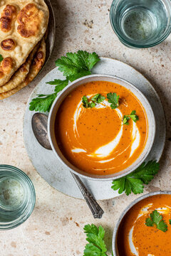Creamy Tomato Soup in a bowl