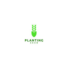 Planting Seed Logo Design Inspiration