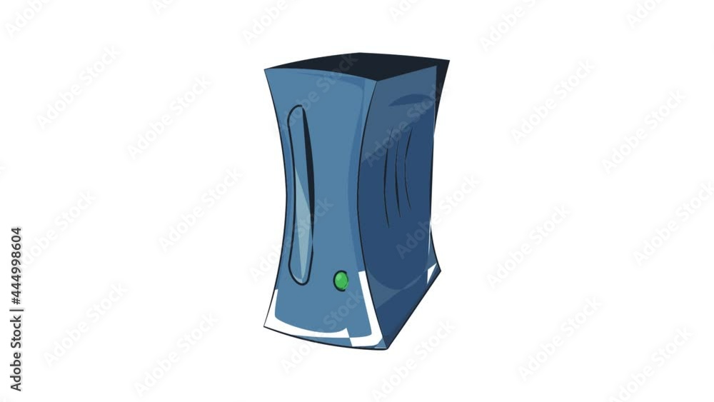 Poster game computer icon animation cartoon best object isolated on white background