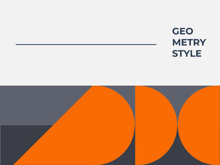 Set of abstract flat mosaic Memphis background templates. Modern geometric vector illustration for website and banner background, presentation template, marketing and business material.