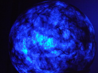 blue ball of light