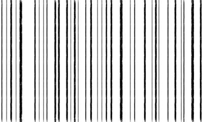 Seamless  striped organic grunge pattern. Abstract background with brush strokes. Hand drawn texture. Modern graphic design.