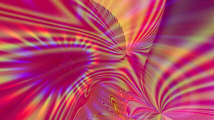 Obraz premium Abstract pink background with rainbow rays