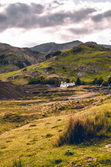 White house in the mountain, Lake District