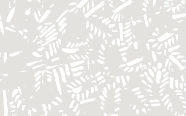 Seamless organic grunge pattern. Abstract background with brush strokes. Hand drawn texture. Modern graphic design.