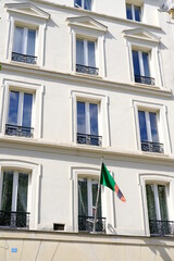 The embassy of Zambia in Paris. The 6th july 2021, France.