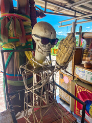 Wat Tham Khao Noi and Wat Tham Sua in Kanchanaburi, Thailand