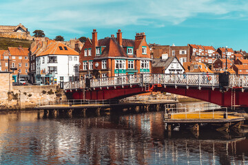 Whitby bridge, England