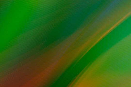 Abstract gradient luminous blurry green background