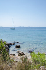 Mittelmeerküste vor Kroatien