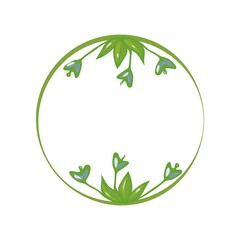 floral frame, background for cards and congratulations, flowers in bright colors