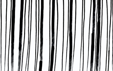 Organic striped grunge watercolor pattern. Abstract background with watercolor brush strokes. Hand drawn texture. Modern graphic design.