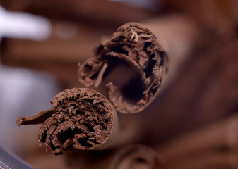 cinnamon in macro photography 