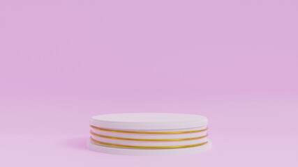 Abstract background. 3D rendering mockup scene for product presentation.