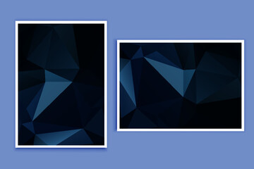 abstract textured polygonal background vector. Blurry triangle design. The pattern can be used for the background.	