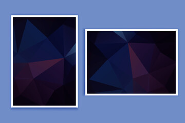 abstract textured polygonal background vector. Blurry triangle design. The pattern can be used for the background.	