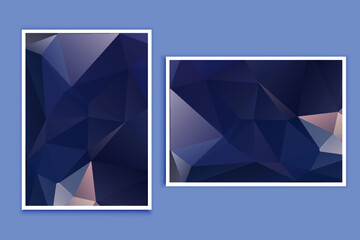 abstract textured polygonal background vector. Blurry triangle design. The pattern can be used for the background.	