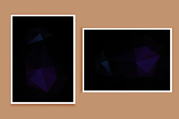 abstract textured polygonal background vector. Blurry triangle design. The pattern can be used for the background.	