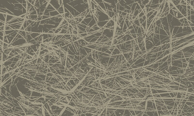 The texture is light gray, dusty, smoky, worn, scratched. Abstract rectangular background for big sales banner. Vector illustration. Basis, template, substrate for any decor, text, logo. Eps 10.