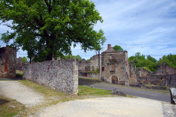 Village martyr d'Oradour-sur-Glane 