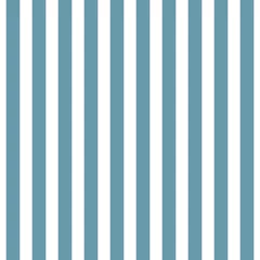 Afwasbaar behang White and Blue Striped Background. Seamless background. Diagonal stripe pattern vector. White and blue background. © Sudakarn