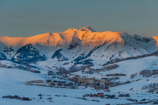 Alpenglow - Mount Crested Butte, Colorado