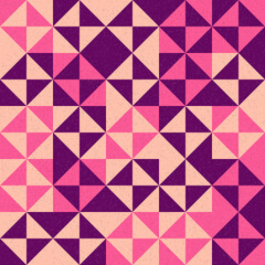 Abstract Geometric Pattern generative computational art illustration