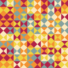 Abstract Geometric Pattern generative computational art illustration