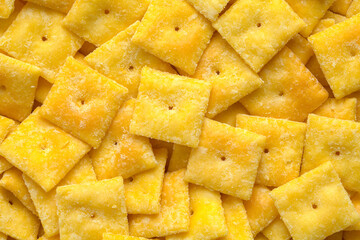Square Crackers Background