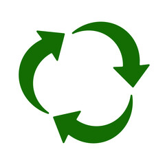recycling symbol vector design Eps 10.