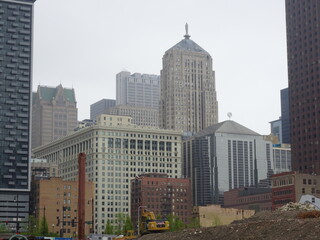 Downtown Chicago skyline