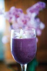 Blueberry smoothie