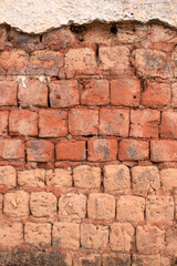Old rustic brick work making for an interesting Background and Texture 