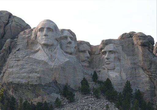 A View Of The Iconic Mount Rushmore